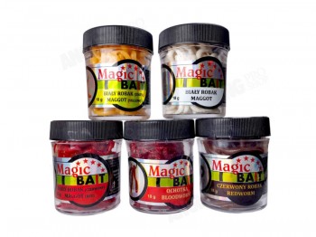 Przyn�ta Sztuczna TRAPER Magic Bait Bia�y robak