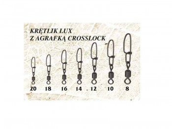 Agrafka Crosslock + Krtlik Lux BUSHIDO Nr 14x10