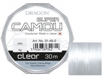 yka DRAGON Super Camou  New Clear 30m  0.08mm
