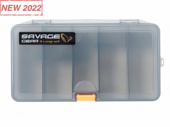 Pudeko SAVAGE-GEAR Lure Box 4A Smoke 21.4x11.8x4.5cm