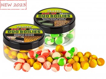 Kulki Proteinowe TRAPER Duo Color Pop Up 16mm 40g Marcepan Mi�d