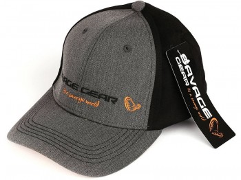 Czapka SAVAGE GEAR Strike Cap Grey Melange Black