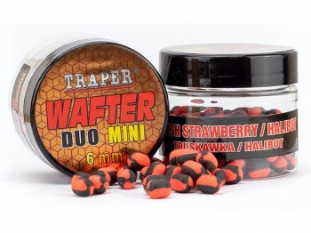 Wafter Duo Mini TRAPER Method Feeder 15g 6mm Truskawka Halibut