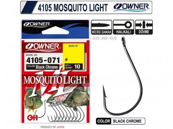 Haczyk OWNER 4105 BC Mosquito Light Nr 10 x12