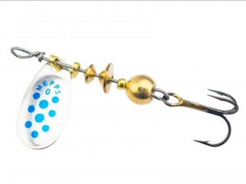 B�ystka MEPPS COMET DECORE srebrna+niebieski Nr 0