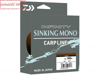 �y�ka DAIWA Infinity Sinking Mono Brown 500m 0.30mm