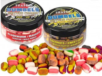 Dumbels TRAPER Method Feeder Pop-Up Duo Color Brzoskwinia Mango