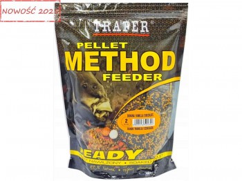 Pellet TRAPER Method Feeder READY 0.5 Kg 2mm Banan Wanilia Czekolada