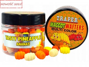 Maggot Wafters TRAPER Method Feeder Multi Color  8mm 25g Ananas