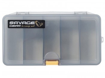 Pude�ko SAVAGE-GEAR Lure Box 4A Smoke 21.4x11.8x4.5cm