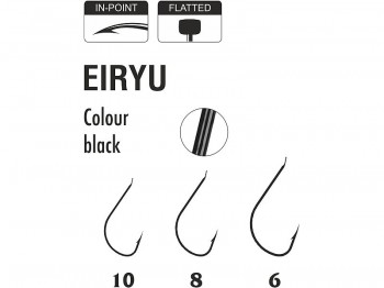 Haczyk TRAPER Specialist Eiryu Black Nr 10x10