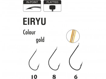 Haczyk TRAPER Specialist Eiryu Gold Nr 06x10