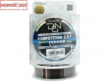 �y�ka DRAGON Competition C.P.T. Match & Feeder Burgundy Black 150m 0.23mm