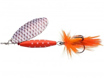 B�ystka ABU GARCIA Reflex Red 12g FL Holo Roach
