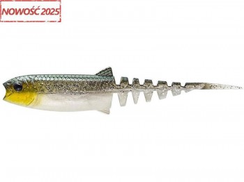 Przyn�ta Sztuczna SAVAGE GEAR Cannibal Minnow V-Tail 12.5cm/12.8g Green Silver