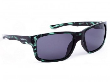 Okulary Polaryzacyjne SHIMANO Aspire Green Tortoiseshell & Dark Grey