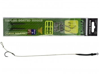 Haczyk z przyponem ROBINSON Classic Boile 20cm 20lb Nr 04 x2