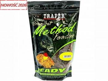 Zan�ta TRAPER 0.75 Kg Method Feeder READY Czosnek Kie�basa