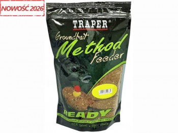 Zan�ta TRAPER 0.75 Kg Method Feeder READY S�odka Kukurydza