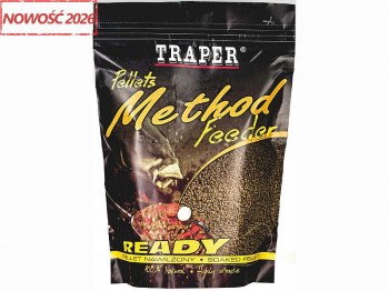 Pellet TRAPER Method Feeder READY 0.5 Kg 2mm Czosnek Kie�basa