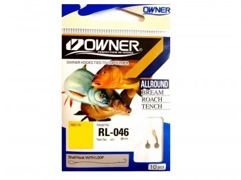 Haczyk z przyponem OWNER RL046 Nr 10 - 0.16 mm x10