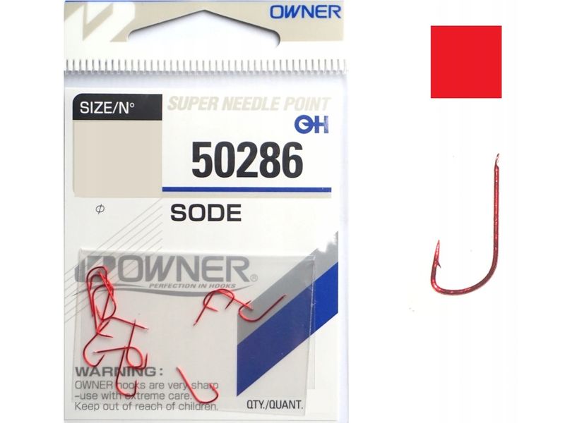 Haczyk OWNER 50286 Sode NR 18 x14