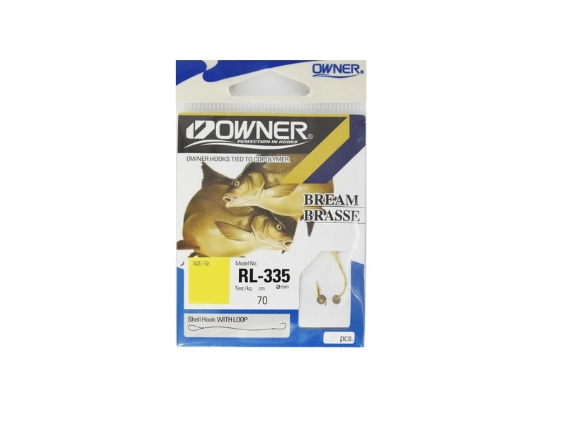 Haczyk z przyponem OWNER RL335 Nr 10 - 0.14 mm x10