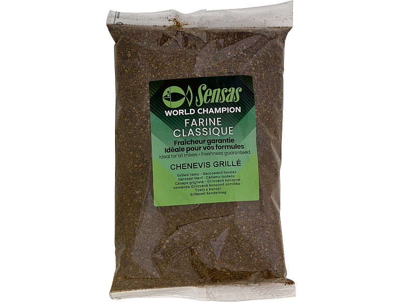 Dodatek SENSAS 0.7 kg Chenevis Grille - Konopie Pra�one