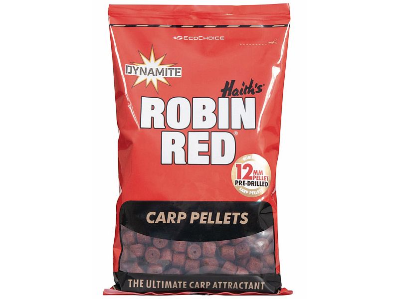 Pellet DYNAMITE BAITS Robin Red 0.9 kg 12mm - otw�r