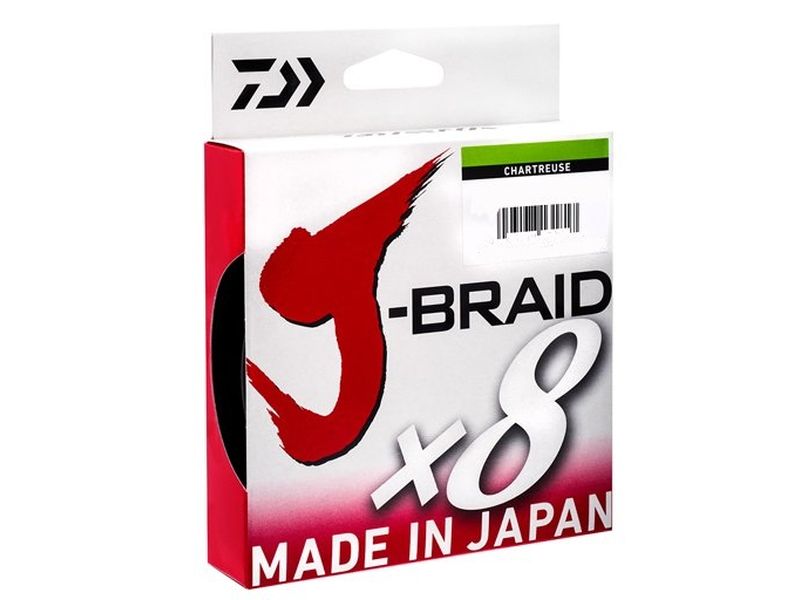 Plecionka DAIWA J-Braid X8 Chartreuse  150m 0.16mm