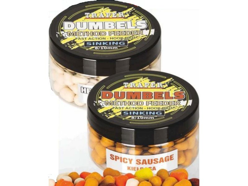 Dumbels TRAPER Method Feeder Sinking 50g 8-10mm Ochotka