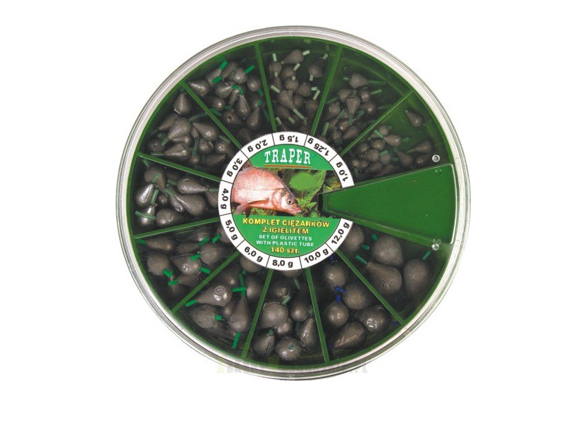 Ci�arek TRAPER �ezka z igielitem komplet 4