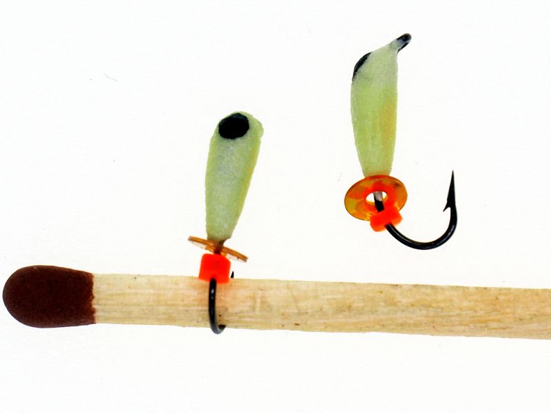 Mormyszka Wolframowa Uralka 2.0mm/0.2g 426 fosforyzuj�ca