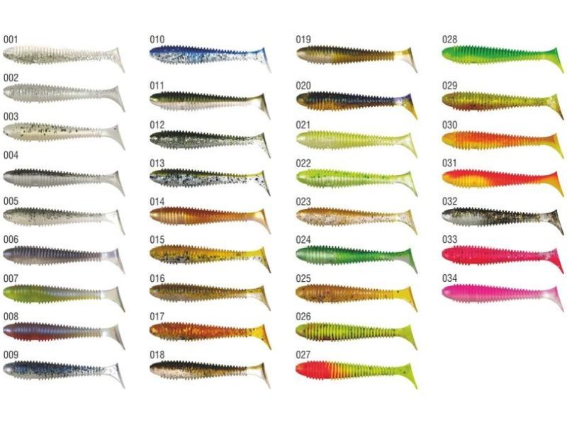 Przyn�ta Sztuczna KONGER Shad Grubber 7.0cm Kolor 025