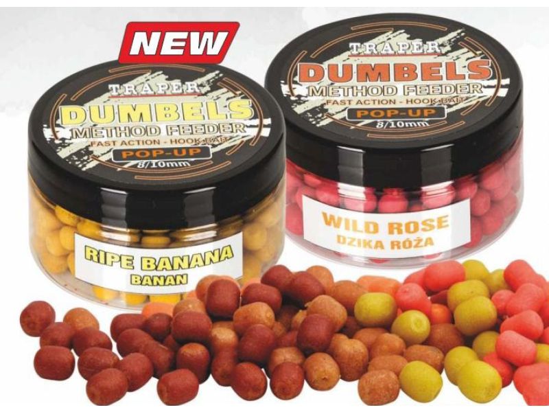 Dumbels TRAPER Method Feeder Pop-Up 30g 8-10mm Czosnek