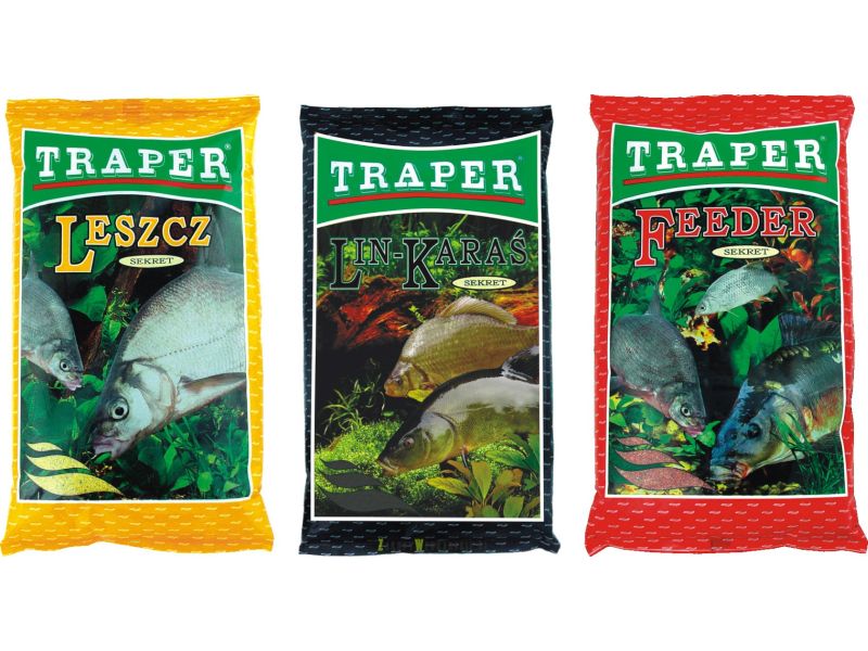 Zan�ta TRAPER 1 Kg SEKRET Lin-Kara� Czerwony Robak