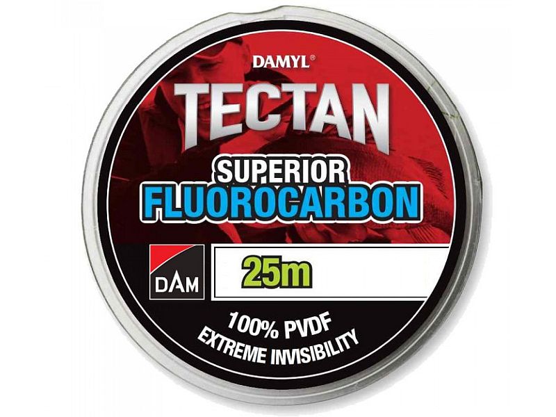 yka DAM Tectan Fluorocarbon 25m 0.25mm