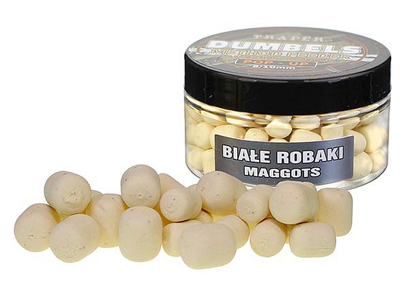 Dumbels TRAPER Method Feeder Pop-Up 30g 8-10mm Bia�y Robak