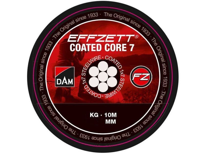 Przypon DAM Linka Stalowa EFFZETT Core7 10m/ 7kg