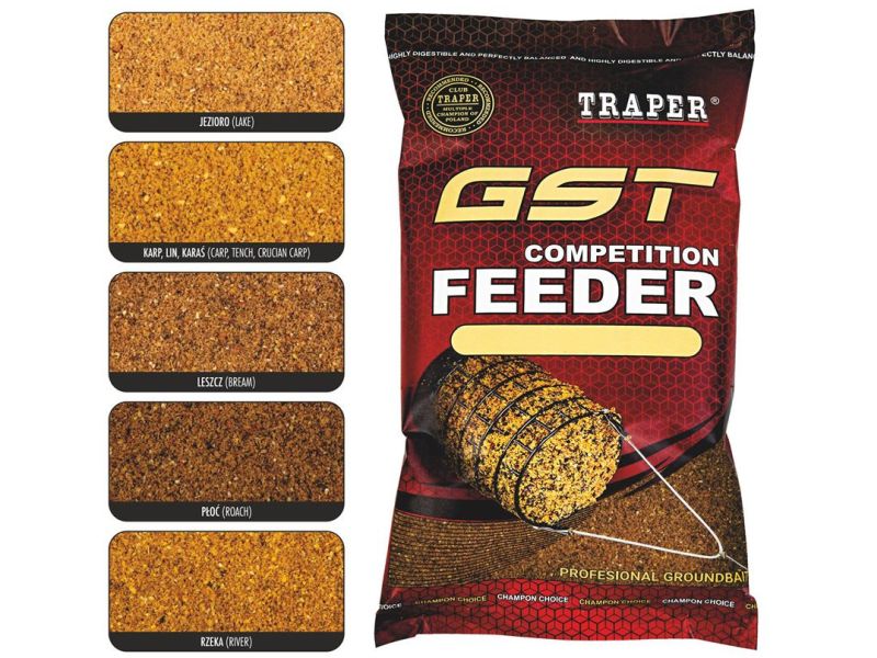 Zan�ta TRAPER 1 Kg GST Feeder Rzeka