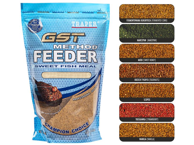 Zanęta TRAPER 1 Kg Method Feeder GST Orzech Tygrysi