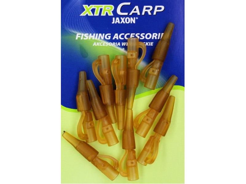 Bezpieczny Klips JAXON z os�onk� - piaskowy x10