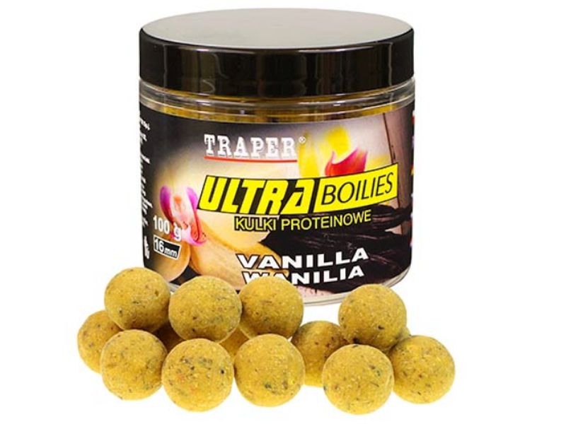 Kulki Proteinowe TRAPER Ultra Hook 100g 16mm Czosnek