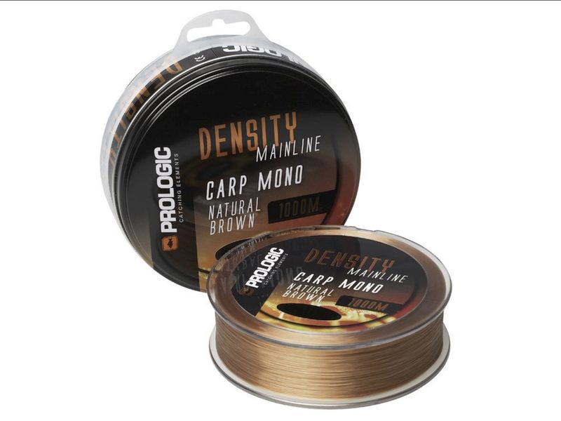 �y�ka PROLOGIC Density Mono Carp 1000m 0.37mm Natural Brown