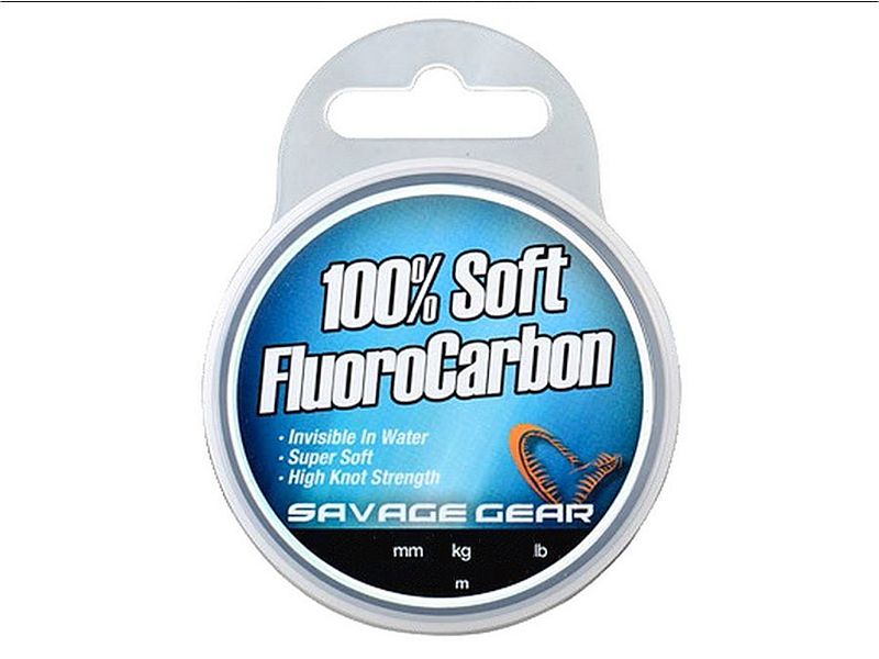 �y�ka SAVAGE GEAR Soft Fluorocarbon 0.36mm 40m Clear