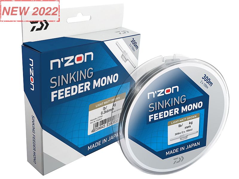 �y�ka DAIWA N'ZON Feeder Sinking Mono 300m 0.18mm