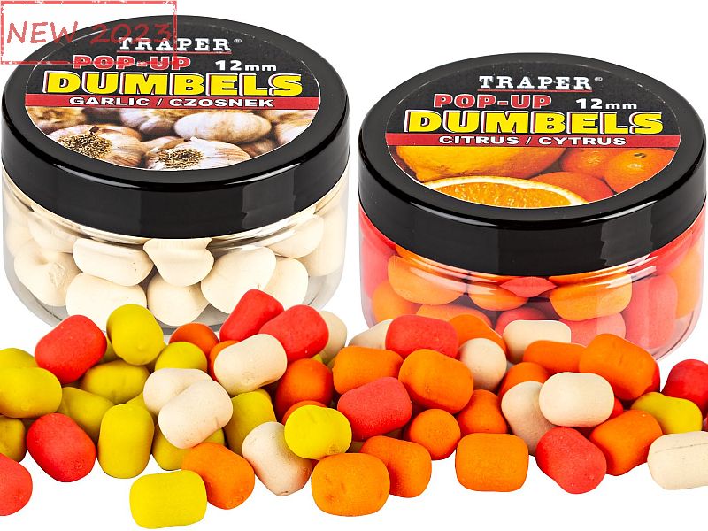 Dumbels TRAPER Pop-Up 12mm Banan Wanilia Czekolada