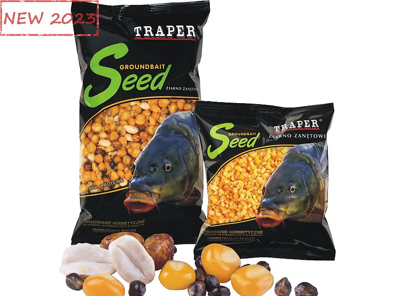 Ziarno zan�towe TRAPER  500g  Kukurydza Banan