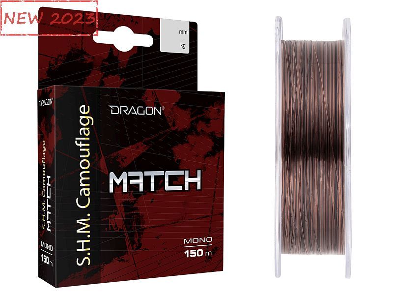 �y�ka DRAGON S.H.M. Camouflage Match 150m 0.22mm