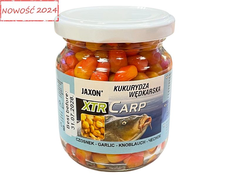 Kukurydza JAXON XTR Carp 125g Czosnek